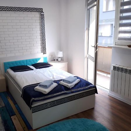 Apartamenty Centrum Mala Dwojeczka Blekitna Panoramiczna Balkonem Promenada Kielce Exterior foto